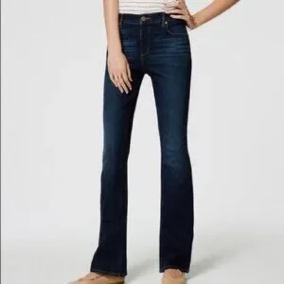 LOFT Denim - Ann Taylor Loft Premium Slim Boot Jeans Size 8 EUC
